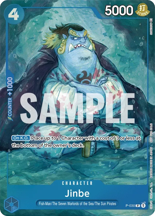 Jinbe Promos card
