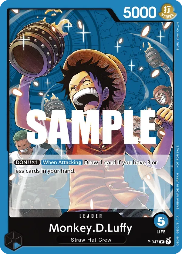 Monkey.D.Luffy Promos card