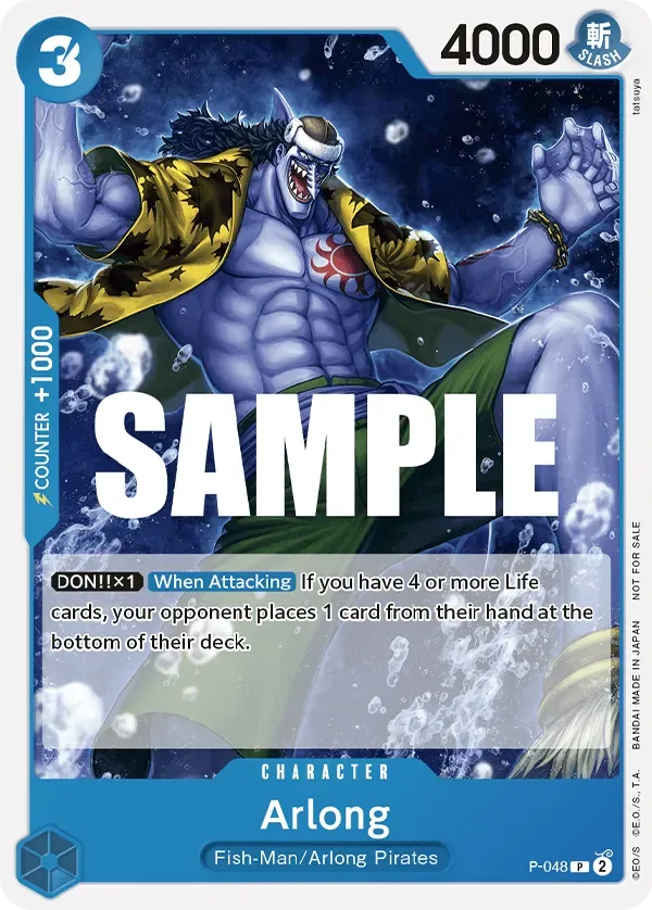 Arlong Promos card