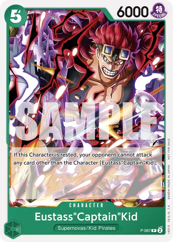 Eustass"Captain"Kid Promos card
