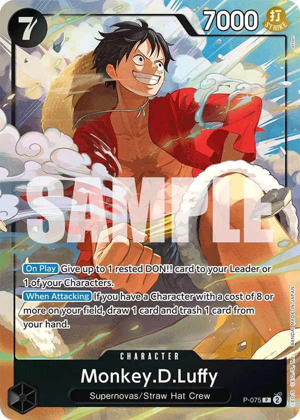 Monkey.D.Luffy Promos card