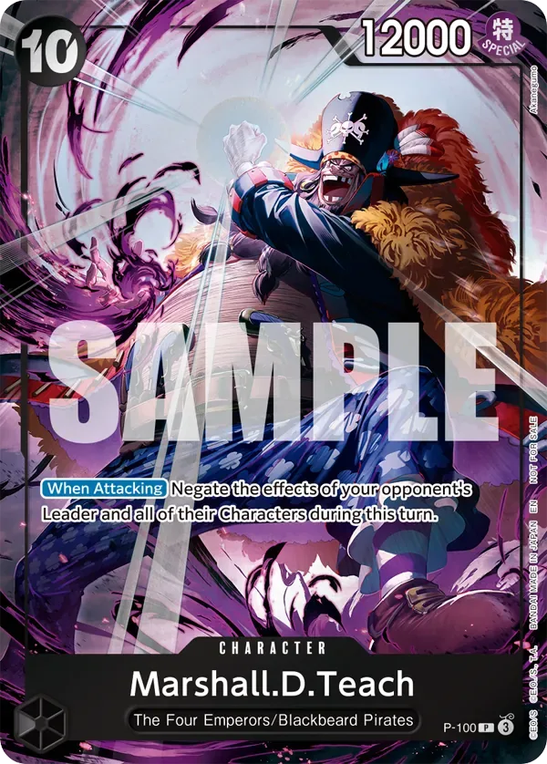 Marshall.D.Teach Promos card