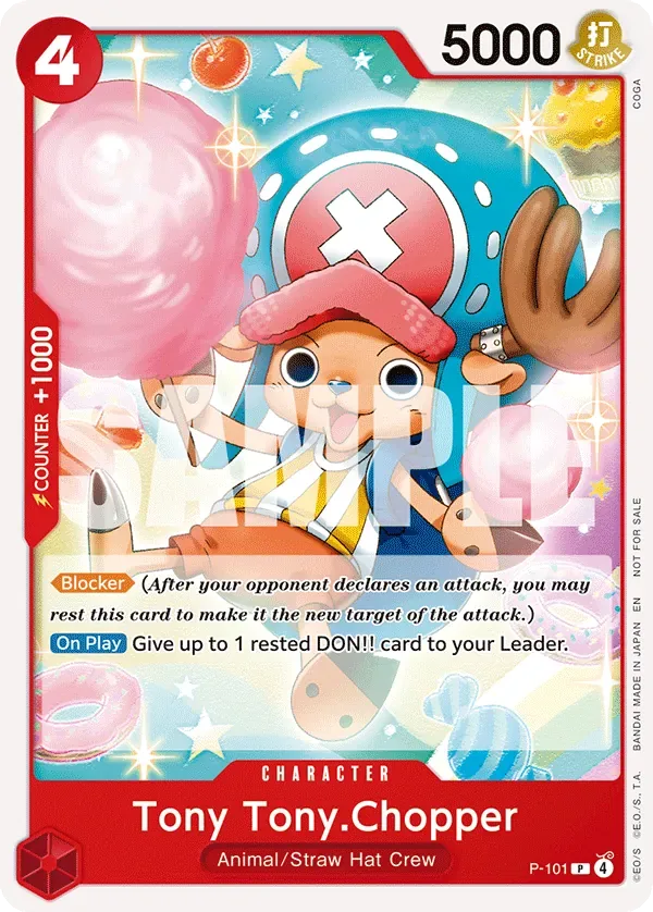 Tony Tony.Chopper Promos card