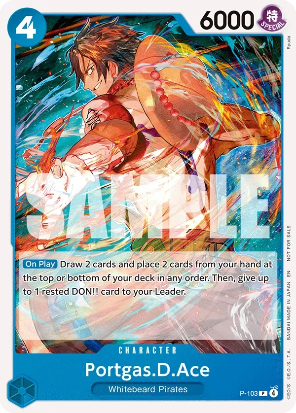 Portgas.D.Ace Promos card