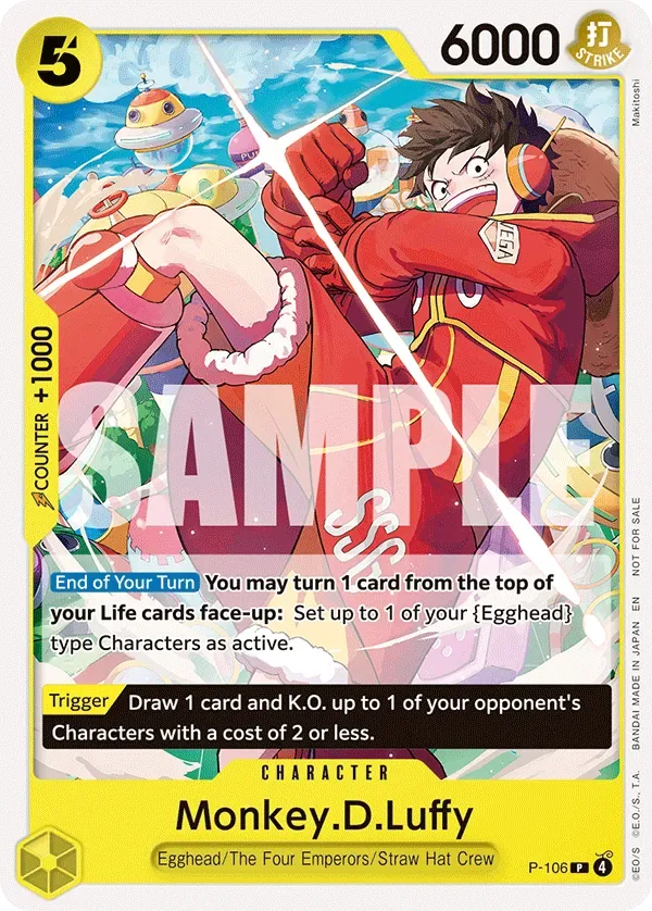 Monkey.D.Luffy Promos card