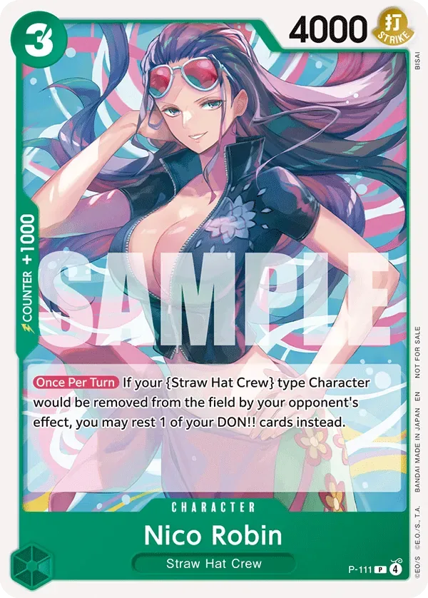 Nico Robin Promos card
