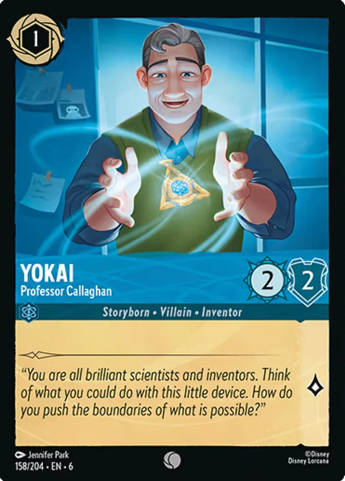 Yokai #158 Azurite Sea Disney Lorcana card