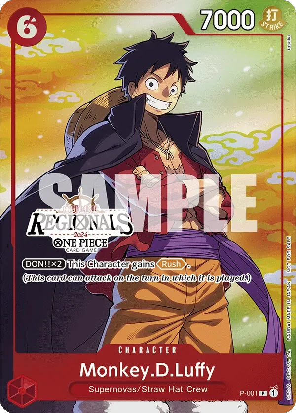Monkey.D.Luffy Special Tournament Promos card