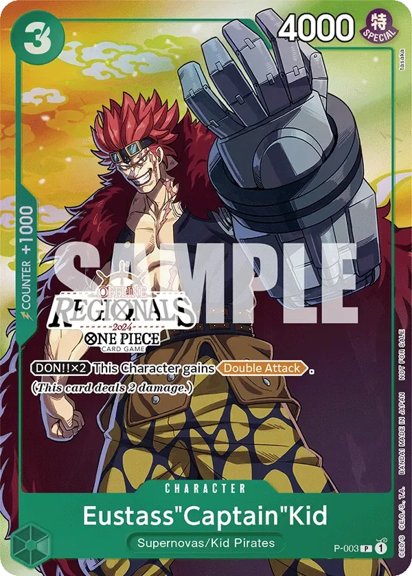 Eustass"Captain"Kid Special Tournament Promos card
