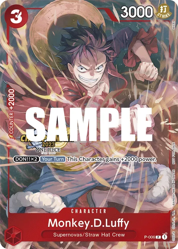 Monkey.D.Luffy Special Tournament Promos card