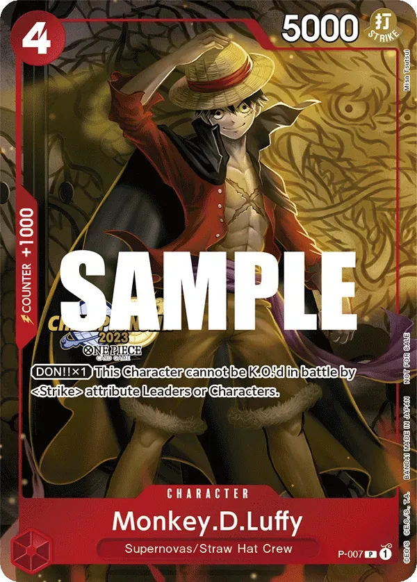 Monkey.D.Luffy Special Tournament Promos card