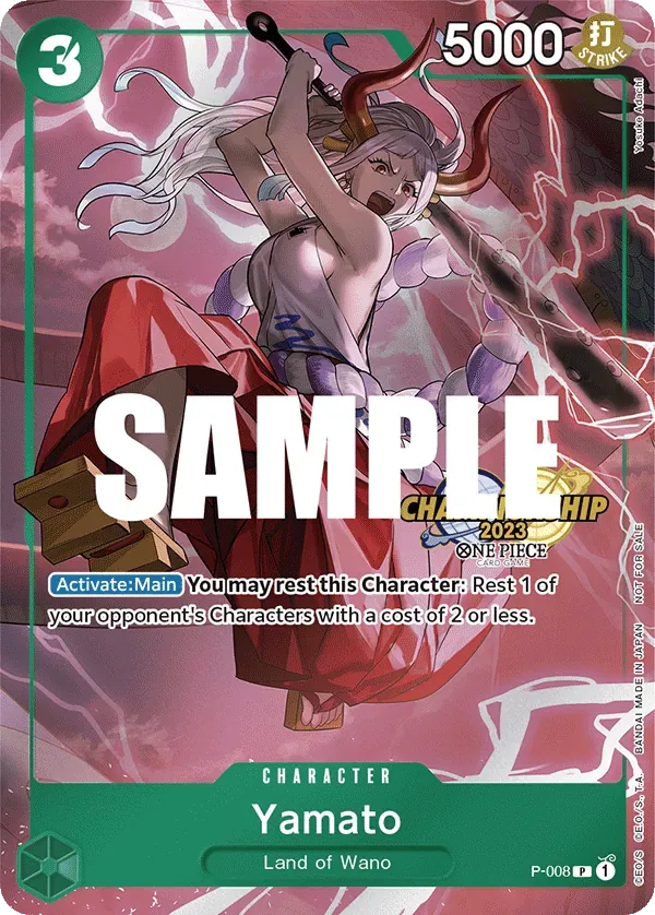Yamato Special Tournament Promos card