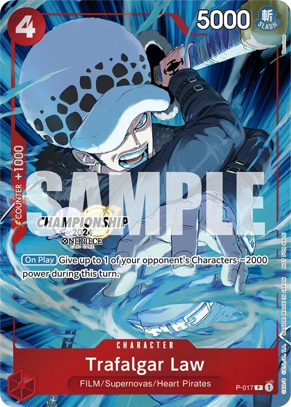 Trafalgar Law Special Tournament Promos card