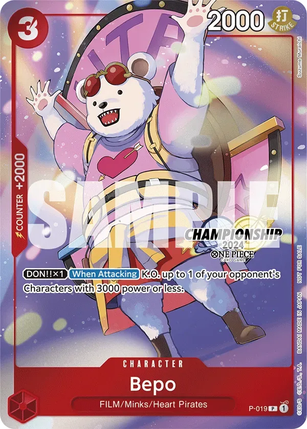 Bepo Special Tournament Promos card