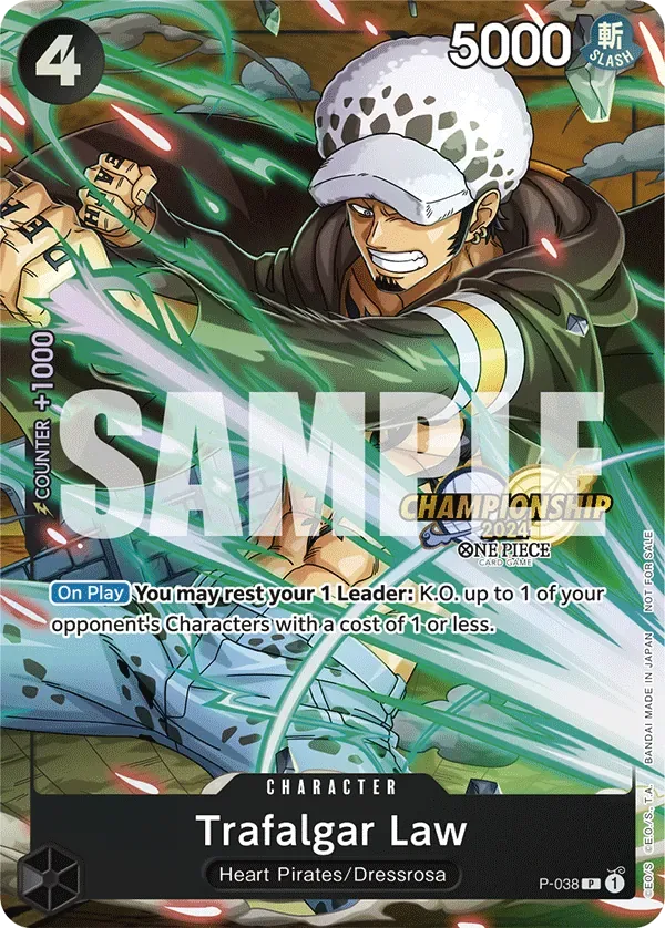 Trafalgar Law Special Tournament Promos card