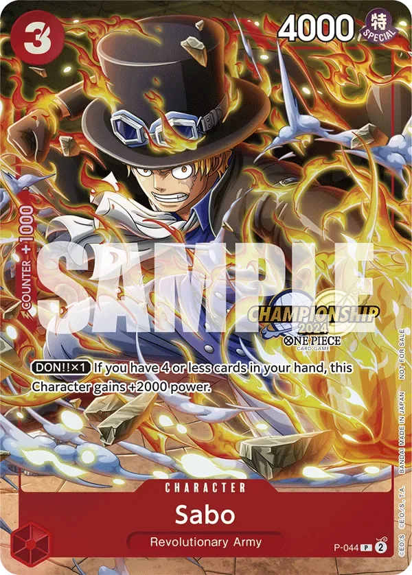 Sabo Special Tournament Promos card