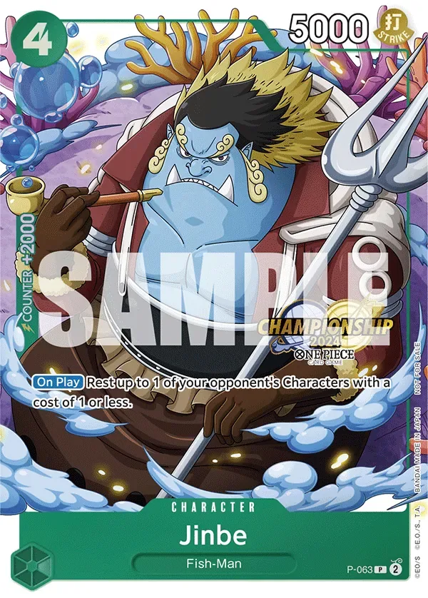 Jinbe Special Tournament Promos card