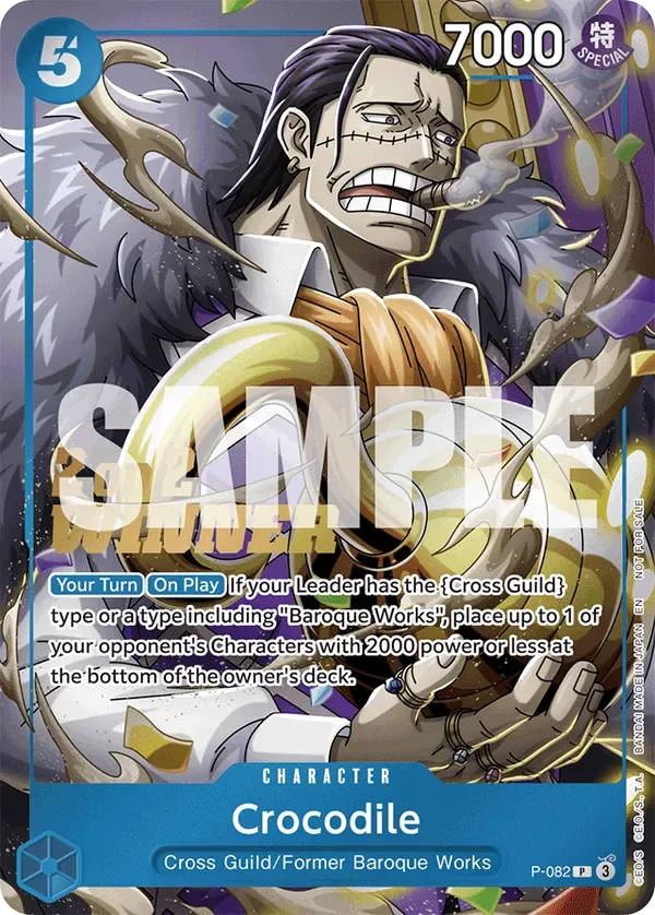 Crocodile Special Tournament Promos card