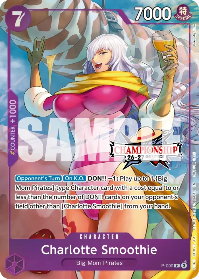 Charlotte Smoothie Special Tournament Promos card