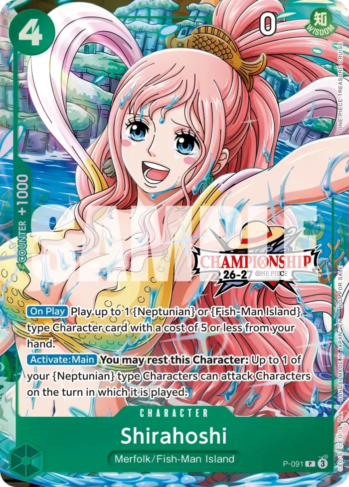 Shirahoshi Special Tournament Promos card