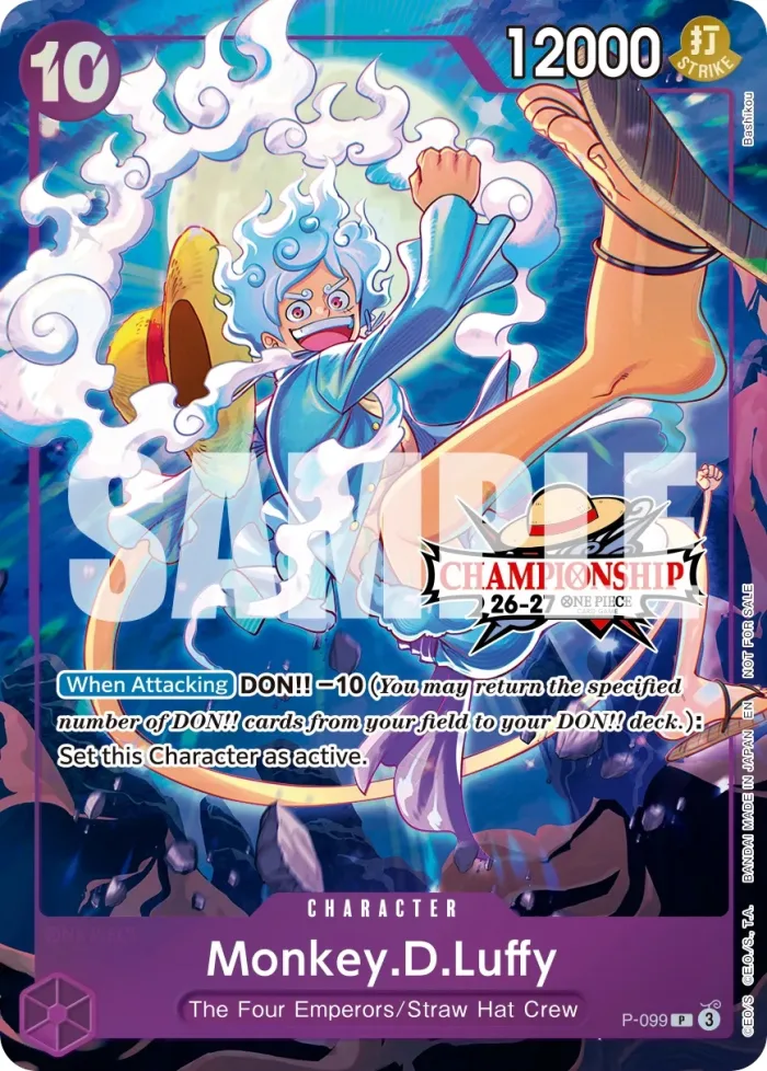 42715 Monkey.D.Luffy #P-099 Value: $42,715 Raw