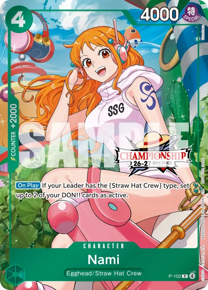 Nami Special Tournament Promos card