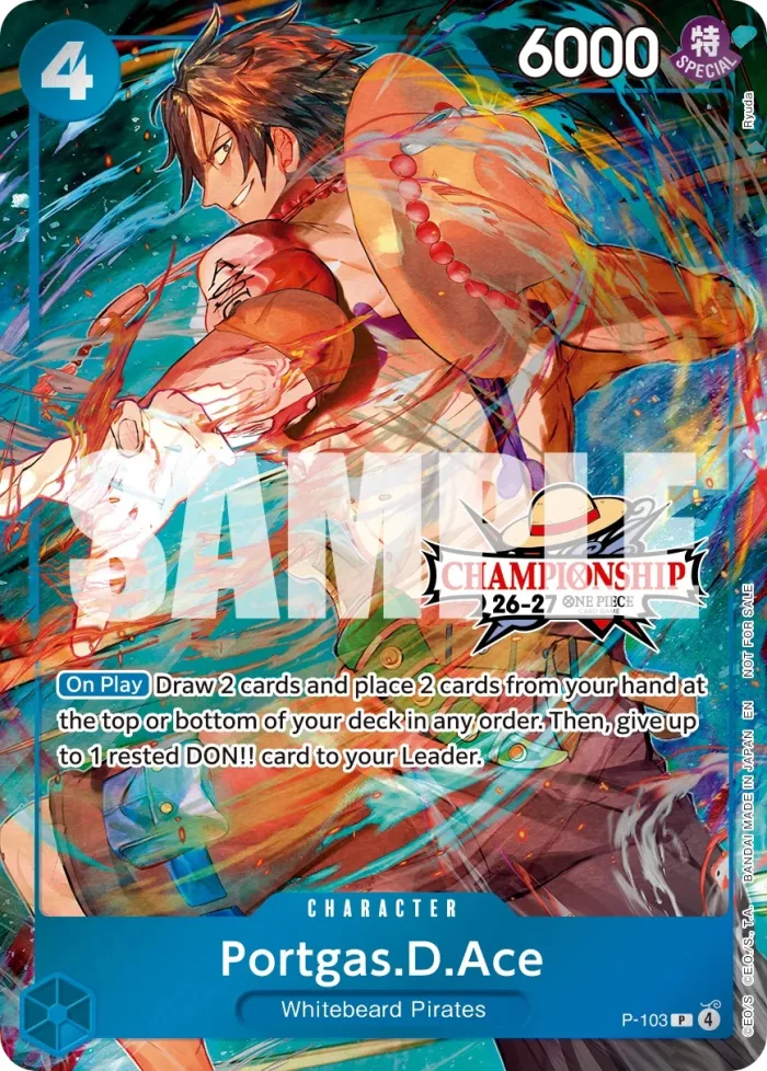 Portgas.D.Ace Special Tournament Promos card