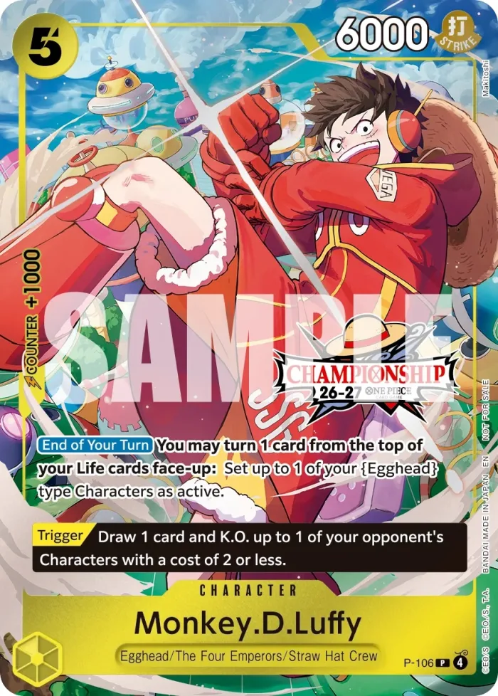 Monkey.D.Luffy Special Tournament Promos card