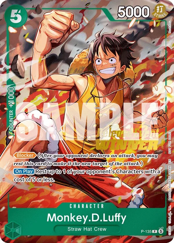 Monkey.D.Luffy Special Tournament Promos card
