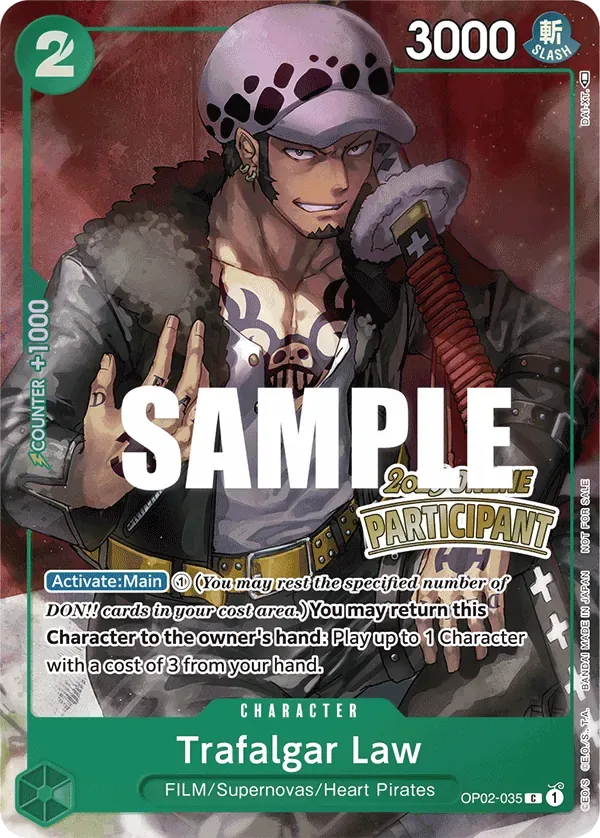 Trafalgar Law Special Tournament Promos card