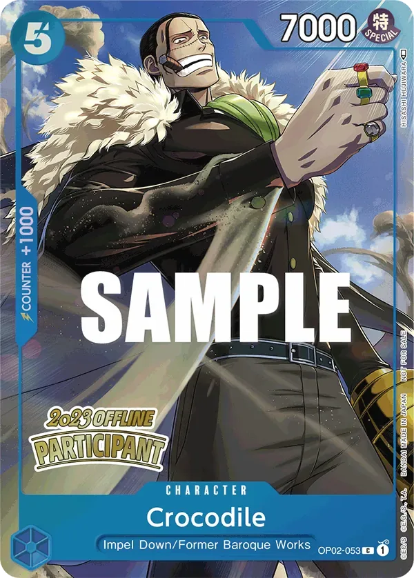 Crocodile Special Tournament Promos card