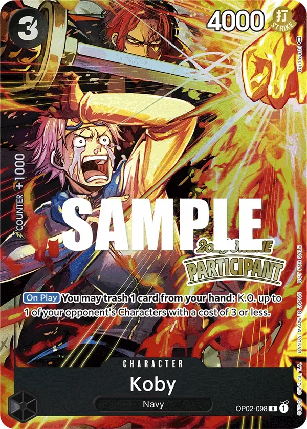 Koby Special Tournament Promos card
