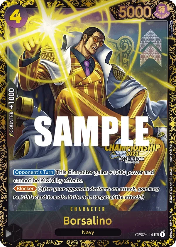 Borsalino Special Tournament Promos card