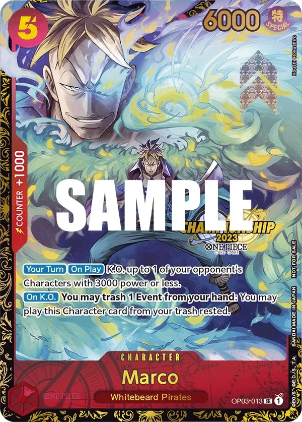 Marco Special Tournament Promos card