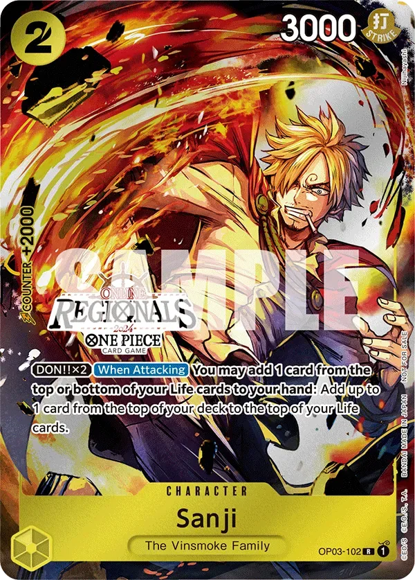 Sanji Special Tournament Promos card