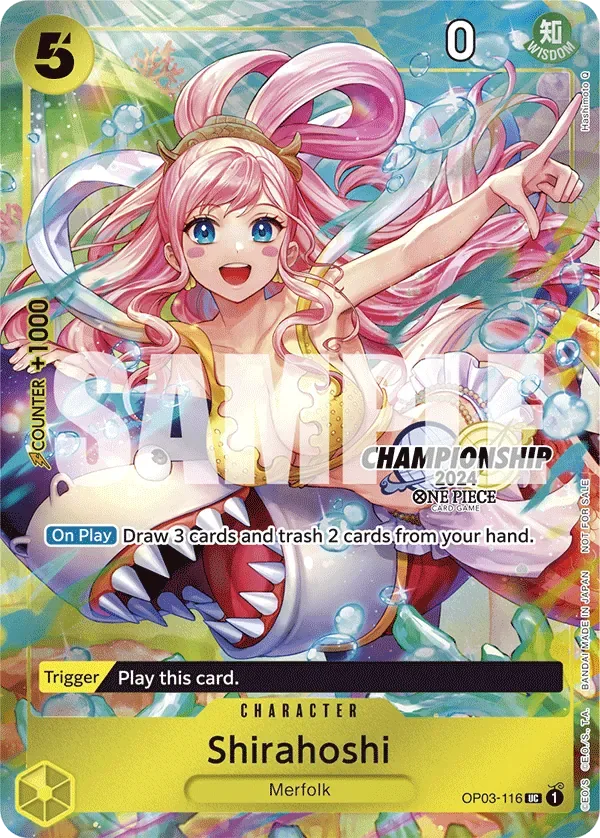 Shirahoshi Special Tournament Promos card
