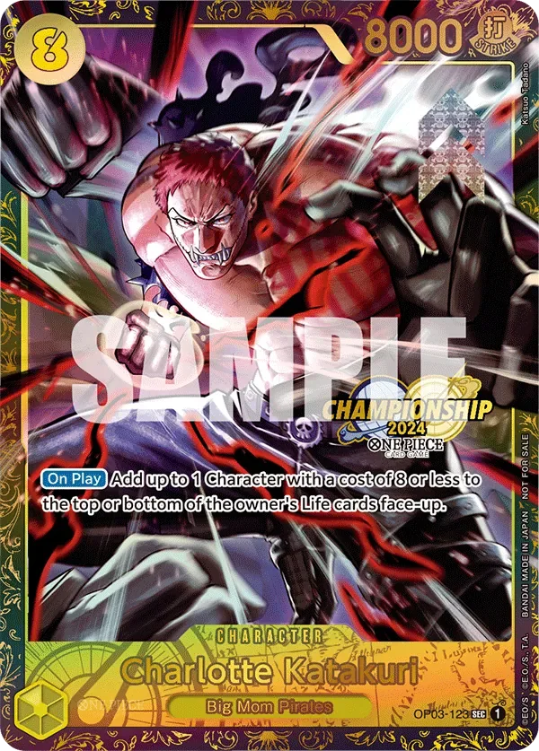 Charlotte Katakuri Special Tournament Promos card