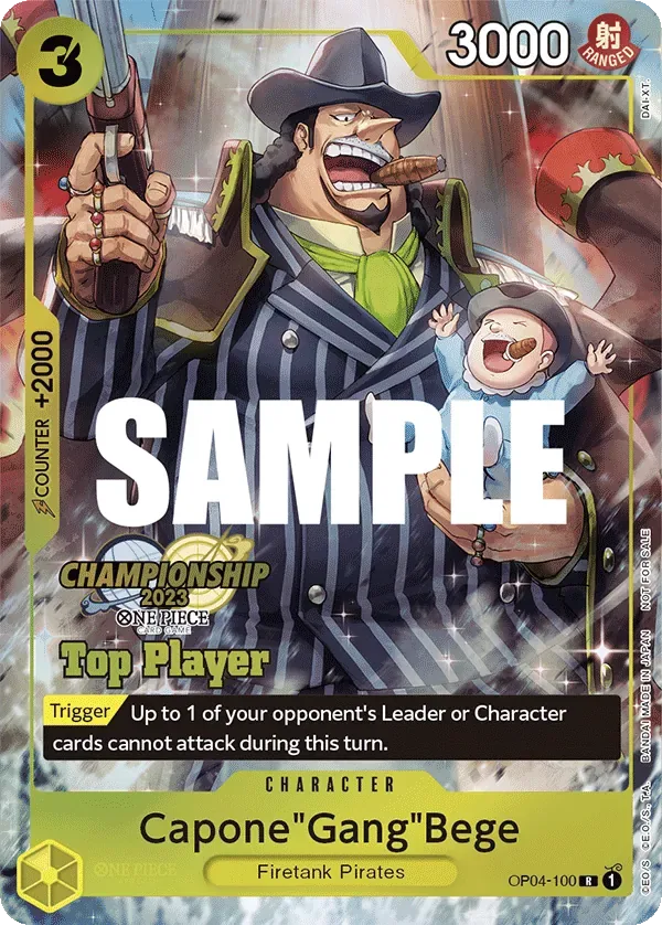 Capone"Gang"Bege Special Tournament Promos card