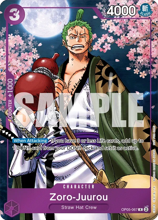 Zoro-Juurou Special Tournament Promos card