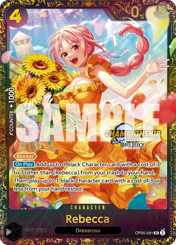 Rebecca Special Tournament Promos card