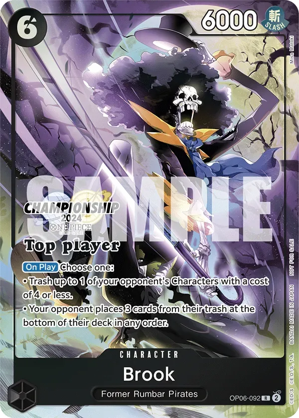 Brook Special Tournament Promos card
