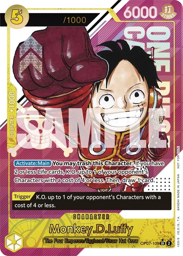 Monkey.D.Luffy Special Tournament Promos card