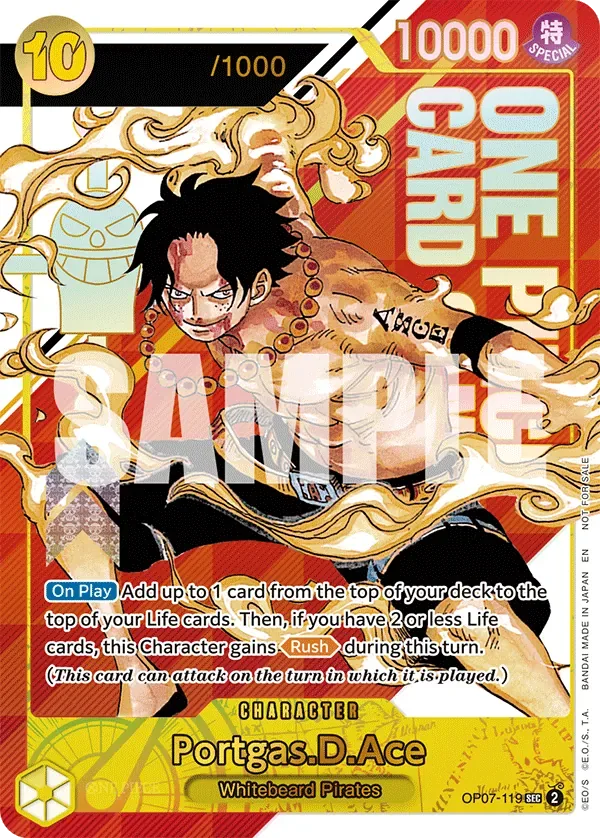 Portgas.D.Ace Special Tournament Promos card