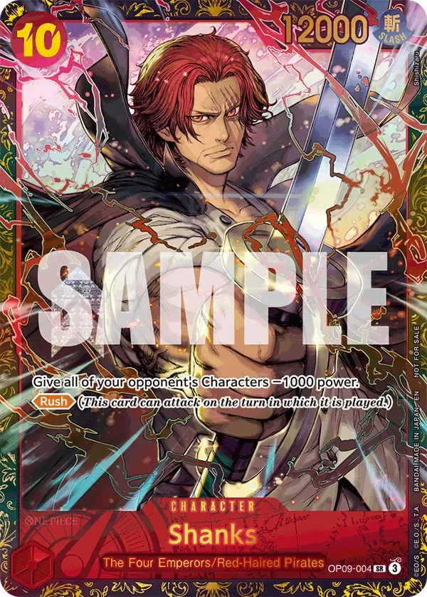 Shanks Special Tournament Promos card