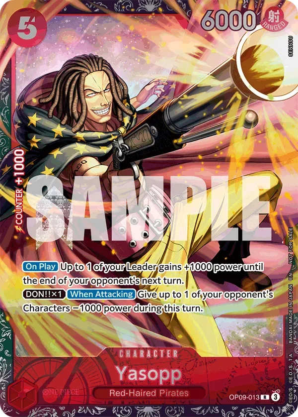 Yasopp Special Tournament Promos card