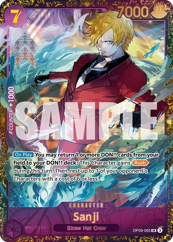 Sanji Special Tournament Promos card