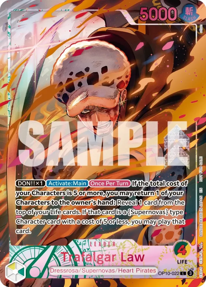 Trafalgar Law Special Tournament Promos card