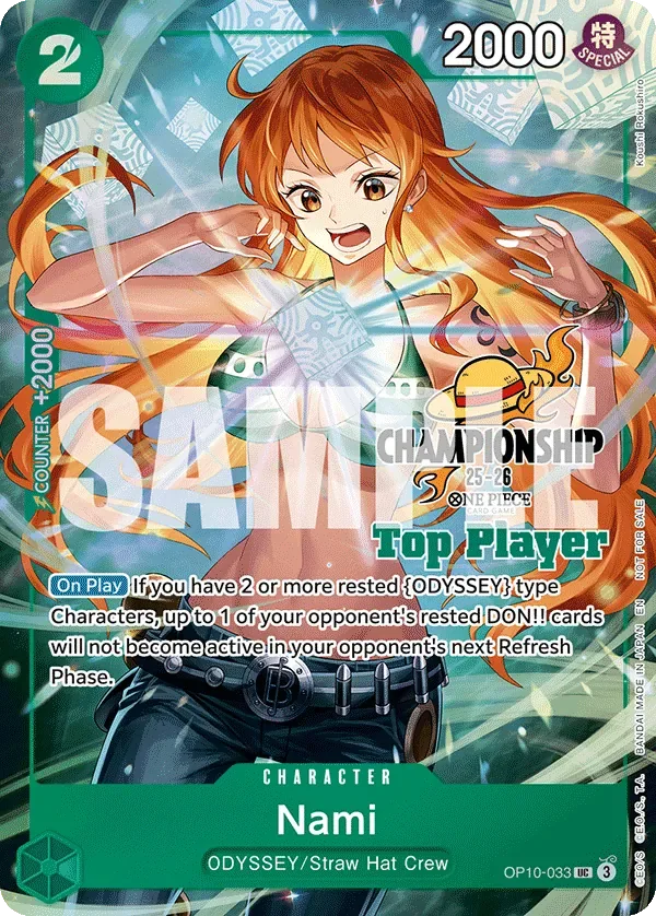Nami Special Tournament Promos card