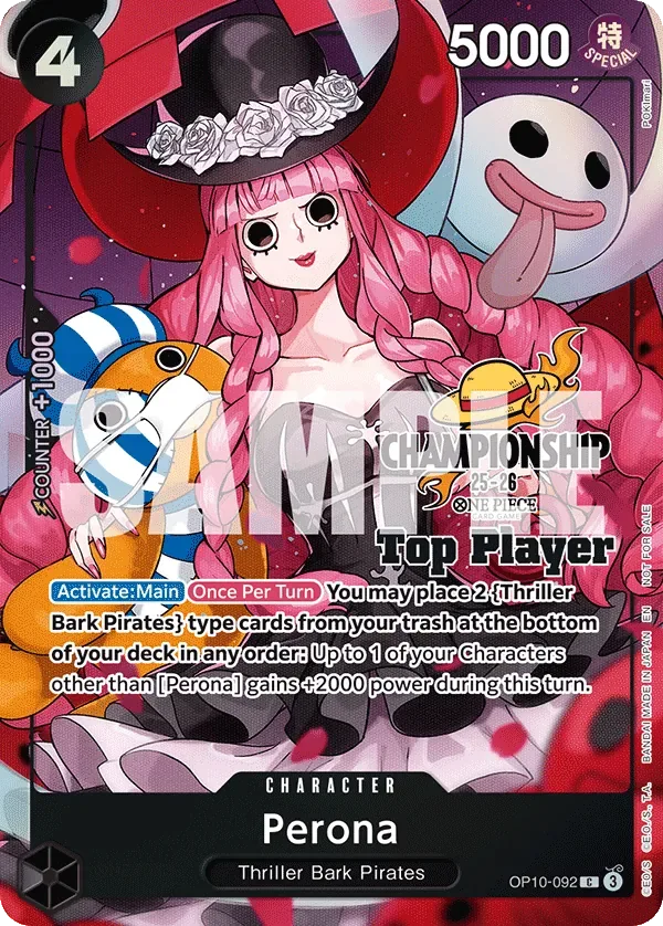 Perona Special Tournament Promos card