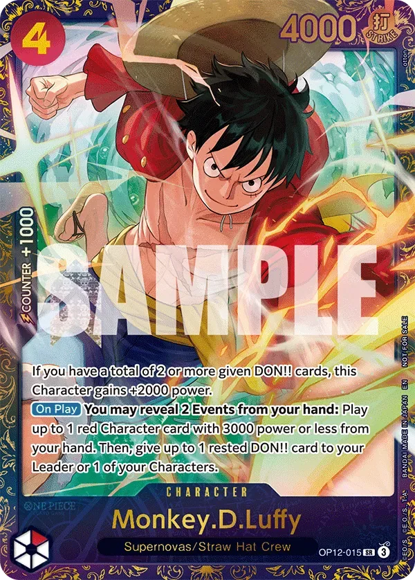 Monkey.D.Luffy Special Tournament Promos card